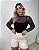 Blusa Em Tule Com Listras Lurex Ivy - Imagem 2