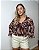Blusa Bata Em Tule Estampada Liandra - Imagem 1