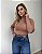 Blusa Térmica Gola Média Com Toque Pêssego - Imagem 2