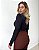Blusa Térmica Decote Quadrado Com Toque Pêssego - Imagem 3