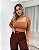 Blusa Térmica Decote Quadrado Com Toque Pêssego - Imagem 4