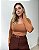 Blusa Térmica Decote Quadrado Com Toque Pêssego - Imagem 5