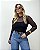 Blusa Em Tule Manga Longa Basic - Imagem 1