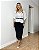 Blusa Listrada Peplum Silvana - Imagem 5