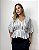 Blusa Listrada Peplum Silvana - Imagem 3