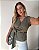 Blusa Peplum Com Amarração Frontal Roberta - Imagem 1