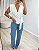 Blusa Peplum Com Amarração Frontal Roberta - Imagem 5
