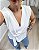 Blusa Peplum Com Amarração Frontal Roberta - Imagem 6