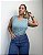 Body Em Poliamida Com Transpasse Frontal Anelise - Imagem 9