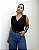 Body Em Poliamida Com Transpasse Frontal Anelise - Imagem 5