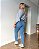 Calça Mom Jeans Lavagem Média Denim Zero DZ21184 - Imagem 5