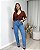 Calça Reta Jeans Lavagem Média Denim Zero DZ21453 - Imagem 6