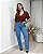 Calça Reta Jeans Lavagem Média Denim Zero DZ21453 - Imagem 4