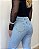 Calça Slouchy Jeans Lavagem Clara Com Brilho Denim Zero DZ21187 - Imagem 7