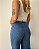 Calça Wide Leg Jeans Lavagem Média Basic Natália - Imagem 4