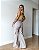 Calça Wide Leg Cargo Em Sarja Donatella - Imagem 2