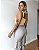 Calça Wide Leg Cargo Em Sarja Donatella - Imagem 4