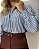 Camisa Listrada Com Mangas Bufantes Mayra - Imagem 3