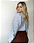 Camisa Listrada Com Mangas Bufantes Mayra - Imagem 4