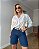 Camisa Oversized com Aplicação de Renda Iolanda - Imagem 1