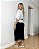 Saia Reta Midi Em Tule Andressa - Imagem 6