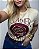 T-shirt Tradicional Estampa “Sommer Flowers” Com Strass - Imagem 4