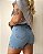 Shorts Jeans Com Brilho Lateral Denim Zero DZ6827 - Imagem 7
