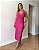 Vestido Midi Com Torção Frontal Lavínia - Imagem 7
