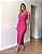 Vestido Midi Com Torção Frontal Lavínia - Imagem 10