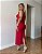 Vestido Midi Com Torção Frontal Lavínia - Imagem 5