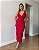 Vestido Midi Com Torção Frontal Lavínia - Imagem 4