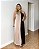 Vestido Longo Frente Única Acetinado Antonella - Imagem 3