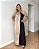 Vestido Longo Frente Única Acetinado Antonella - Imagem 6