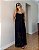 Vestido Longo Solto Ao Corpo Em Renda Com Alcinhas Paola - Imagem 4