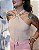Blusa Frente Única Com Aviamento Safira - Imagem 1