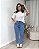 Calça Slouchy Jeans Lavagem Média Denim Zero DZ21166 - Imagem 4