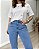 Calça Slouchy Jeans Lavagem Média Denim Zero DZ21166 - Imagem 3