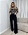 Calça Wide Leg Preta Denim Zero DZ21227.PRE - Imagem 1
