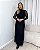 Vestido Longo Em Renda E Transparência Emily - Imagem 3