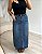 Saia Midi Jeans Abertura Frontal Lary - Imagem 2