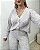 Conjunto Casaqueto E Calça Tricô Mousse Veneza - Imagem 9