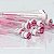 10 Tubete Para Escovinha de Cílios Escovinha de Cílios Enfeitada  Rosa/Escovinhas com Glitter Extensão de Cílios e Sobrancelha rosa bebê - Imagem 4
