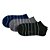 Kit com 3 Pares Meias Cano Invisível - Imagem 1