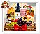 Cesta Especial Gourmet Com Vinho - Imagem 1