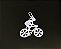 PINGENTE BIKE - PRATA 925 - Imagem 2