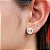 Brincos Cravejados com Zircônias Prata 925 - 10mm - MB60-2543 - Imagem 1
