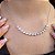 Gargantilha Com Pedras Prata 925 - 45cm - MC62-66112 - Imagem 1