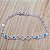 Pulseira Prata 925 com Olho Grego/Infinito - 18cm - MP82-1836 - Imagem 2