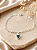 Pulseira Com Coração Color - Prata 925 - MP146-1632 - Imagem 5