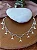Tornozeleira Renda Com Cauda de Sereia - Prata 925 - MTZ19-4694 - Imagem 1
